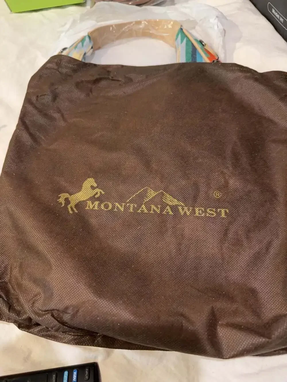 Montana West Southwestern Print Fringe‎ Hobo Bag MW1286-6366 TQ